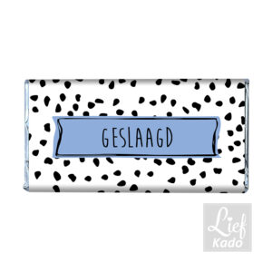 Chocoladereep Wikkel - Geslaagd