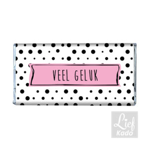 Chocoladereep Wikkel - Veel geluk