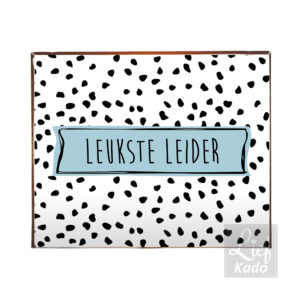 Chocolade inlegvel - Leukste Leider