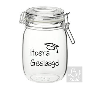 Snoeppot - Hoera Geslaagd