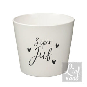 Bloempot - Super Juf