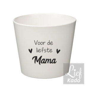 Bloempot - Liefste Mama