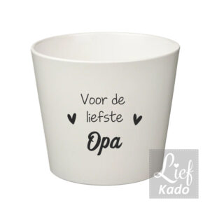 Bloempot - Liefste Opa