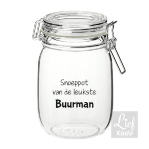 Snoeppot - Snoeppot leukste Buurman