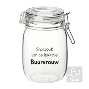 Snoeppot - Snoeppot leukste Buurvrouw