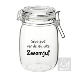 Snoeppot - Snoeppot leukste Zwemjuf
