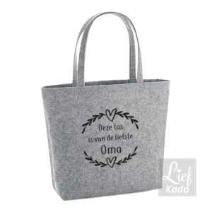 Tas - Deze tas is van de liefste Oma - Basic Line
