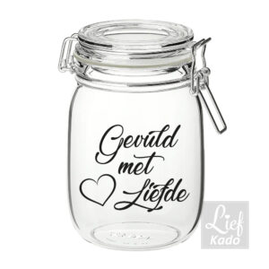 Snoeppot Gevuld met Liefde