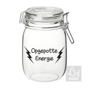 Snoeppot Opgepotte Energie